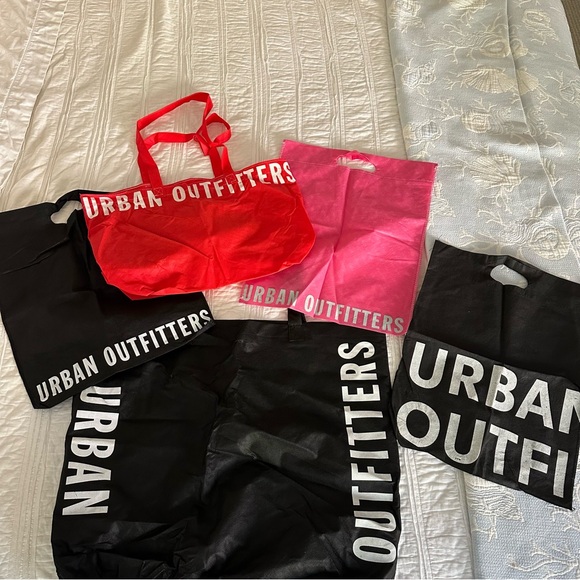 5 Urban Outfitters Reusable Shopping Totes Bags - Picture 8 of 8
